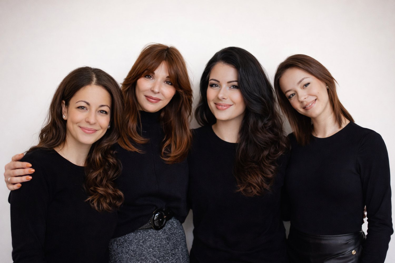 Das Team von Miss Lilly’s: Selina, Lilli Keller, Svitlana und Mirella